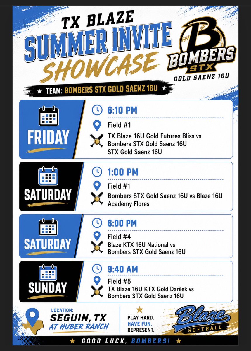PBolt24's tweet photo. Schedule for this weekend! Come watch us compete! Watch for jersey #24! 👀
@robynleightonn @ScottWoodard8 @Rw15Woodard @AxeEmJackson @sfa_softball @CoachValis https://t.co/Zo9Rfki1xI