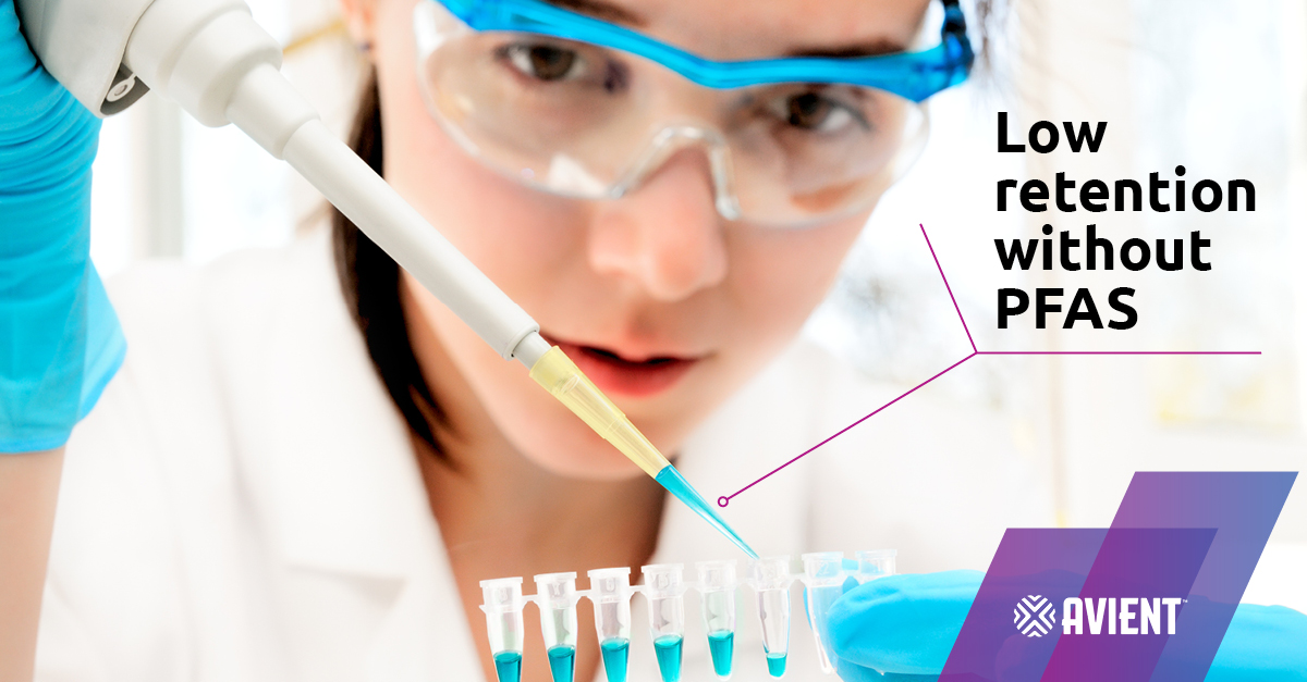 AvientCorp's tweet photo. Achieve better fluid release from your polypropylene #pipette tips and get ahead of tightening #PFAS regulations with our Mevopur™ low-retention additive solutions, formulated without intentionally added PFAS. Read more details here: https://t.co/ASxQUC7pHL
#healthcare https://t.co/Csr2KxQbti