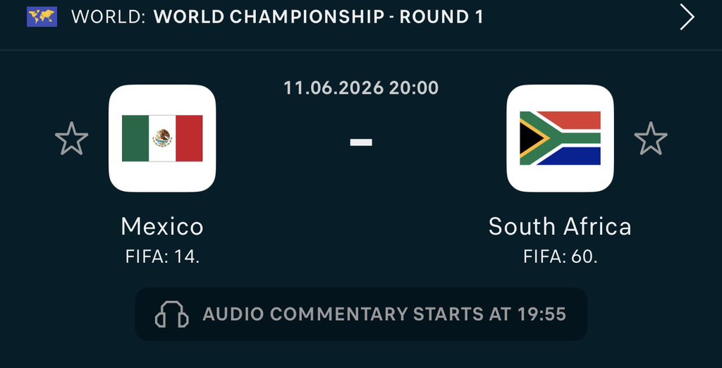 joyfultips's tweet photo. We are all Mexicans tonight right? 

Mexico 2 - 0 Xenophobes https://t.co/c3NBcZUHFL
