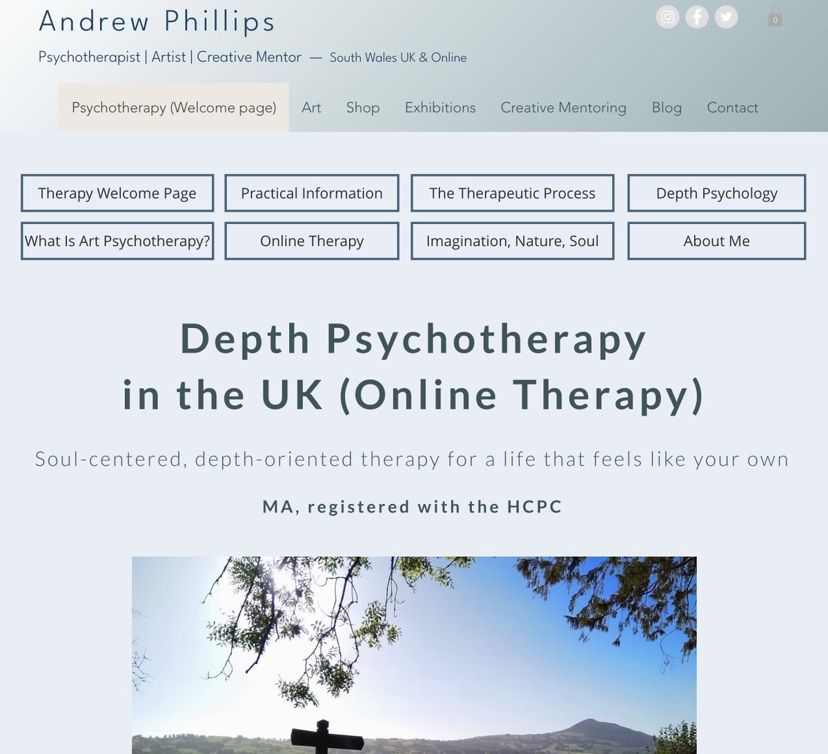 AphillipsArts's tweet photo. I offer online psychotherapy sessions for adults in the UK. On the therapy area of my website you can find information, articles, and contact details. 

https://t.co/UvOn4VHR7O https://t.co/OqsO2poUry