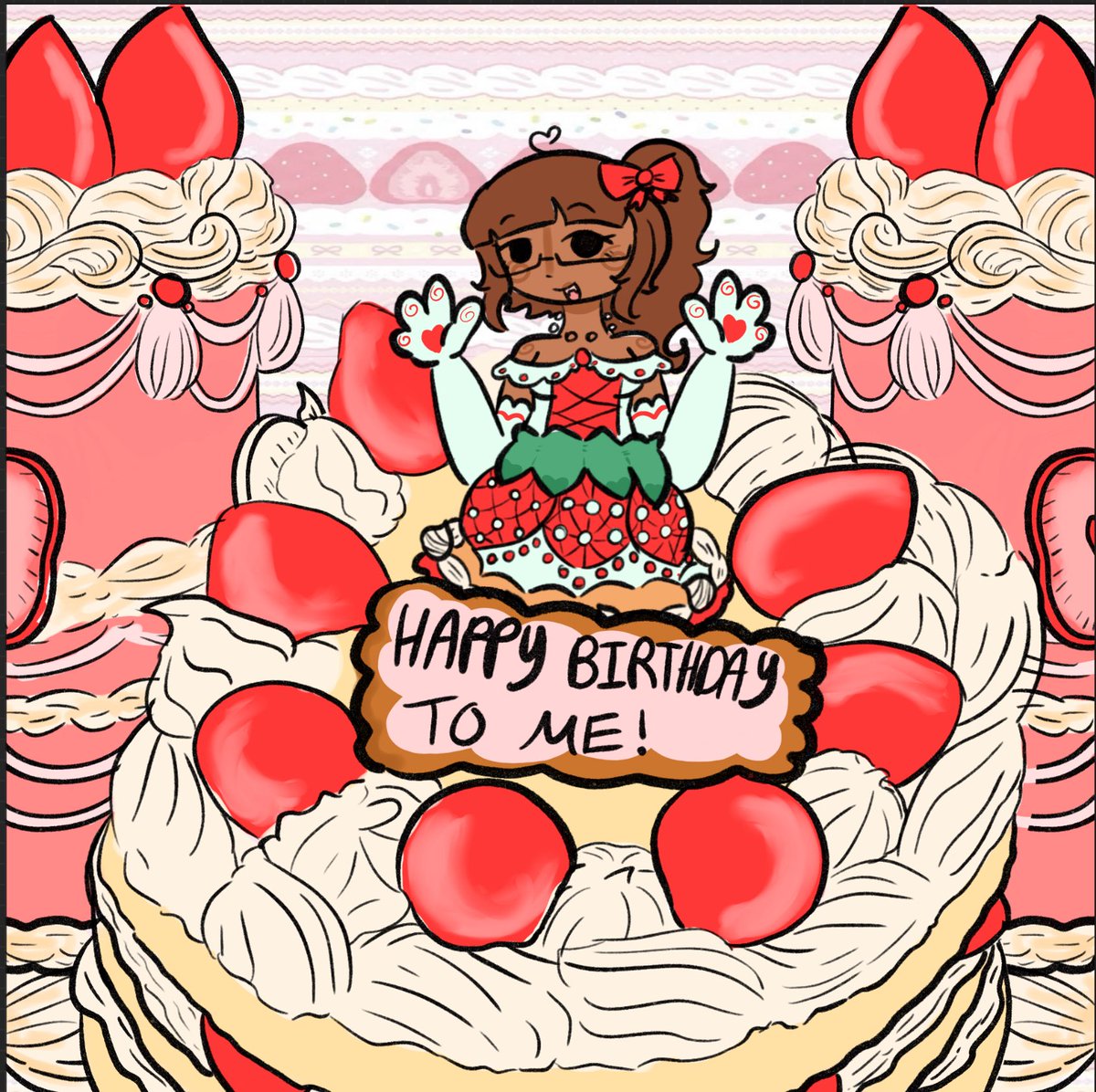 weaselNERD's tweet photo. TODAY IS MY BIRTHDAY!!! IM SO HAPPY!!! https://t.co/wa18f9sN7v