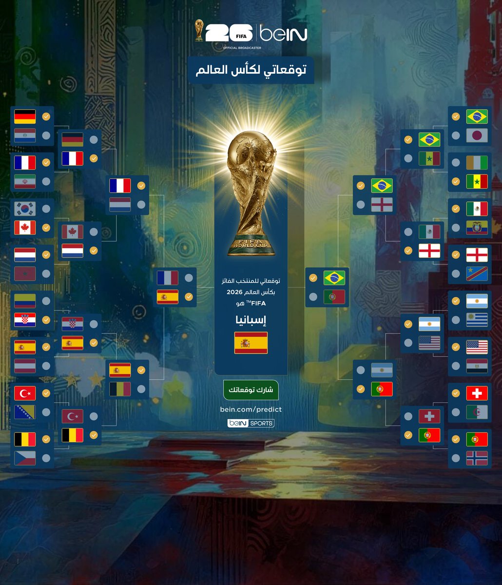 sag_gi_ga's tweet photo. توقعاتي لمباريات كأس العالم من المجوعات حتى المباراة النهائية https://t.co/i74K2KwnWh
