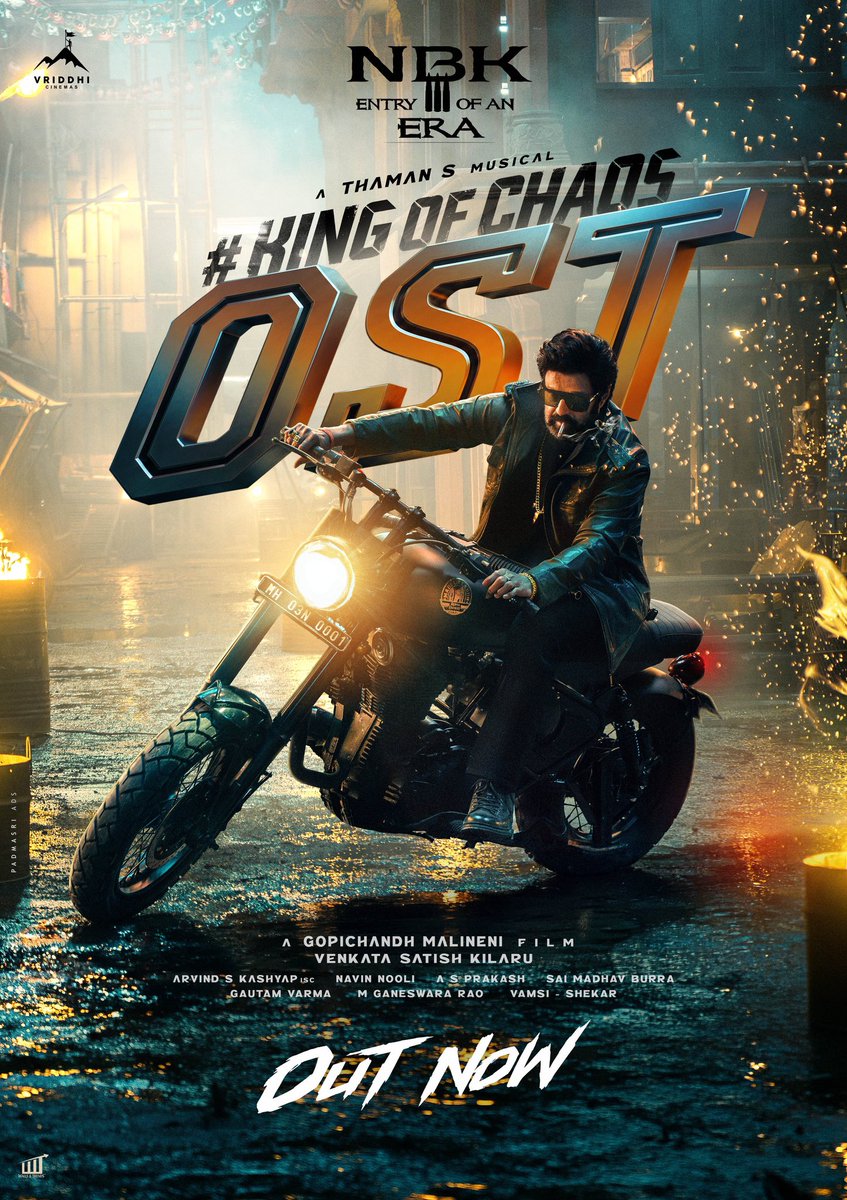 Iamnbkcult's tweet photo. Extended Track of King of Chaos OST now 

Poster hollywood hero madiri 

https://t.co/3gX1INRcu1

#KingofChaos #NBK111 https://t.co/vjl9TnVd5C