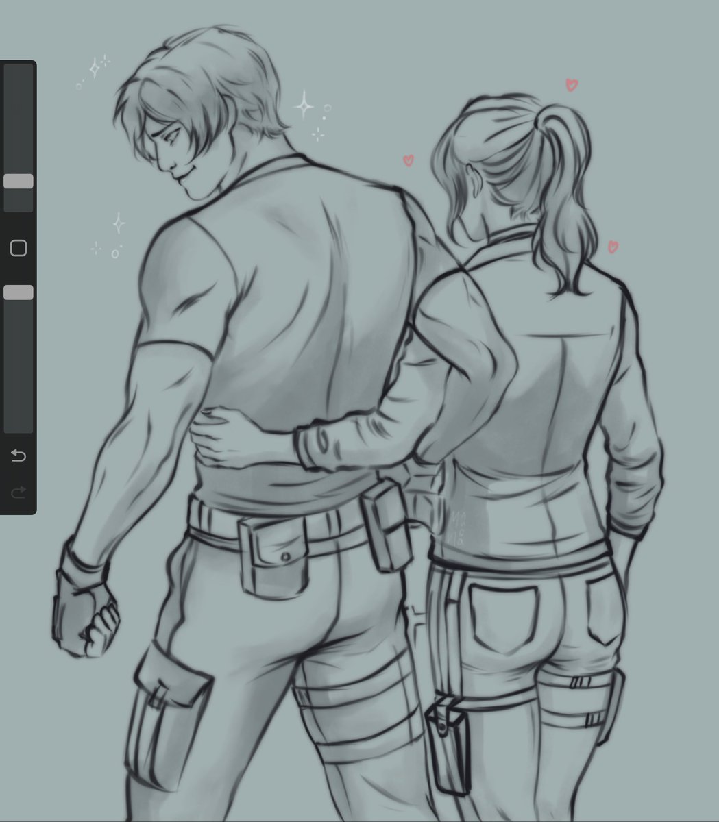 Milisaaar's tweet photo. Yes, Leon is very proud of his good girl )
#ResidentEvil #ClaireRedfield #LeonKennedy #RE4 #CodeVeronica #ResidentEvilVeronica https://t.co/F290g7dxj2