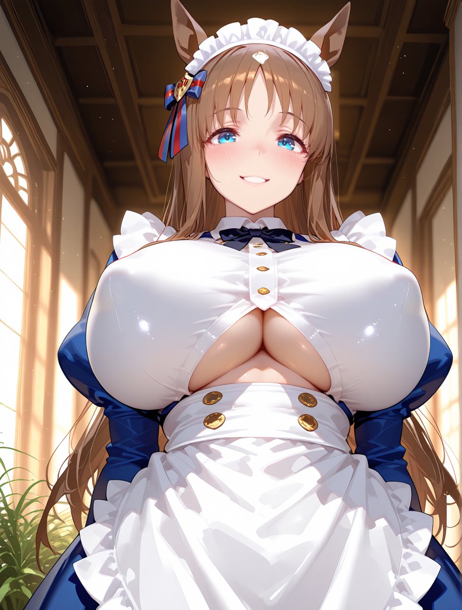 itoxAiaka's tweet photo. SFW illustration fully clothed. No nudity.  No suggestive intent.#AIイラスト #AIart #ウマ娘 #umausume https://t.co/dK4w0xuD6D
