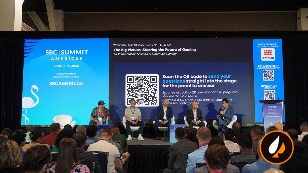 soloazarok's tweet photo. SBC Américas 2026: sucesso de convocatória em Fort Lauderdale https://t.co/mIOl3sb42o #SBCAmericas #Eventos #iGaming #SoloAzar #News https://t.co/pDaiZ5cyL4