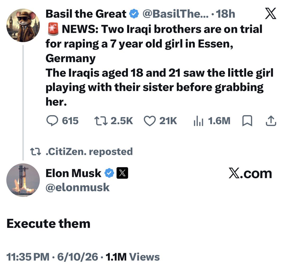 truestormyjoe's tweet photo. 2021 this would have gotten you suspended and or banned.   

Now the CEO posts it. 

This app isn’t perfect but I’m very glad he acquired it on 10/28/22…

Yes an exact 5 year delta of the first Q drop.   Probably a coincidence. https://t.co/YVJg3o8HLP
