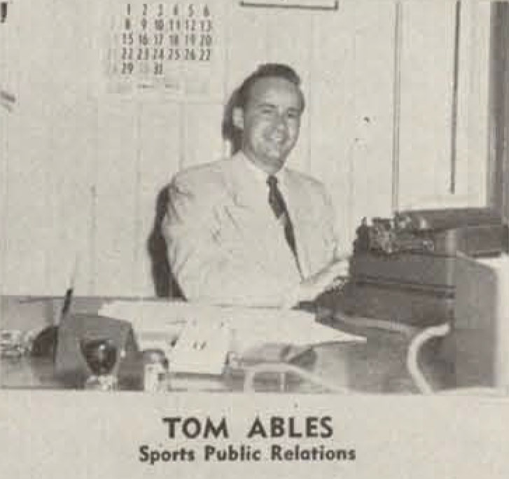 TomAbles's tweet photo. Aztec Willie Steele won the long jump at the NCAA T&F championships in 1947 with a jump of 26โ6โ. How good was that? 79 years later, Willie would have finished third this year! In 1948 Willie won gold medal at the London Olympics. #GoAztecs #AztecForLife @AztecTFXC https://t.co/INX0Z7tnEK