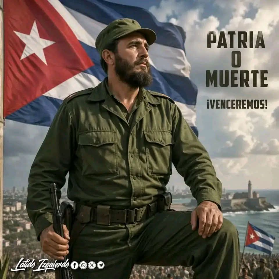 OneliaLastre's tweet photo. Amenazas^ + mentiras^ de EEUU + bloqueo^ = UNIDAD del pueblo cubano × 7 millones^ enésima potencia => PATRIA o MUERTE. 
#LaPatriaSeDefiende 
#CubaEstáFirme https://t.co/ymZIYpOMwQ