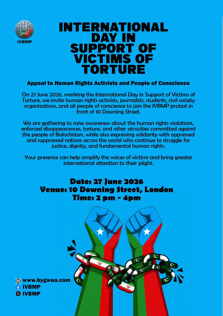 International Voice for Baloch Missing Persons tweet media