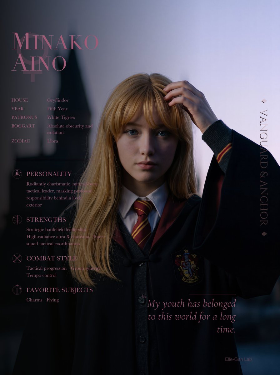 ElleGenLab's tweet photo. If you were to open the secret Hogwarts yearbook from 1992, you’d find a few names that were never mentioned... yet their traces are left in every single stone ... #美少女戦士セーラームーン  #PrettyGuardianSailorMoon #aiart https://t.co/386uccYXTf