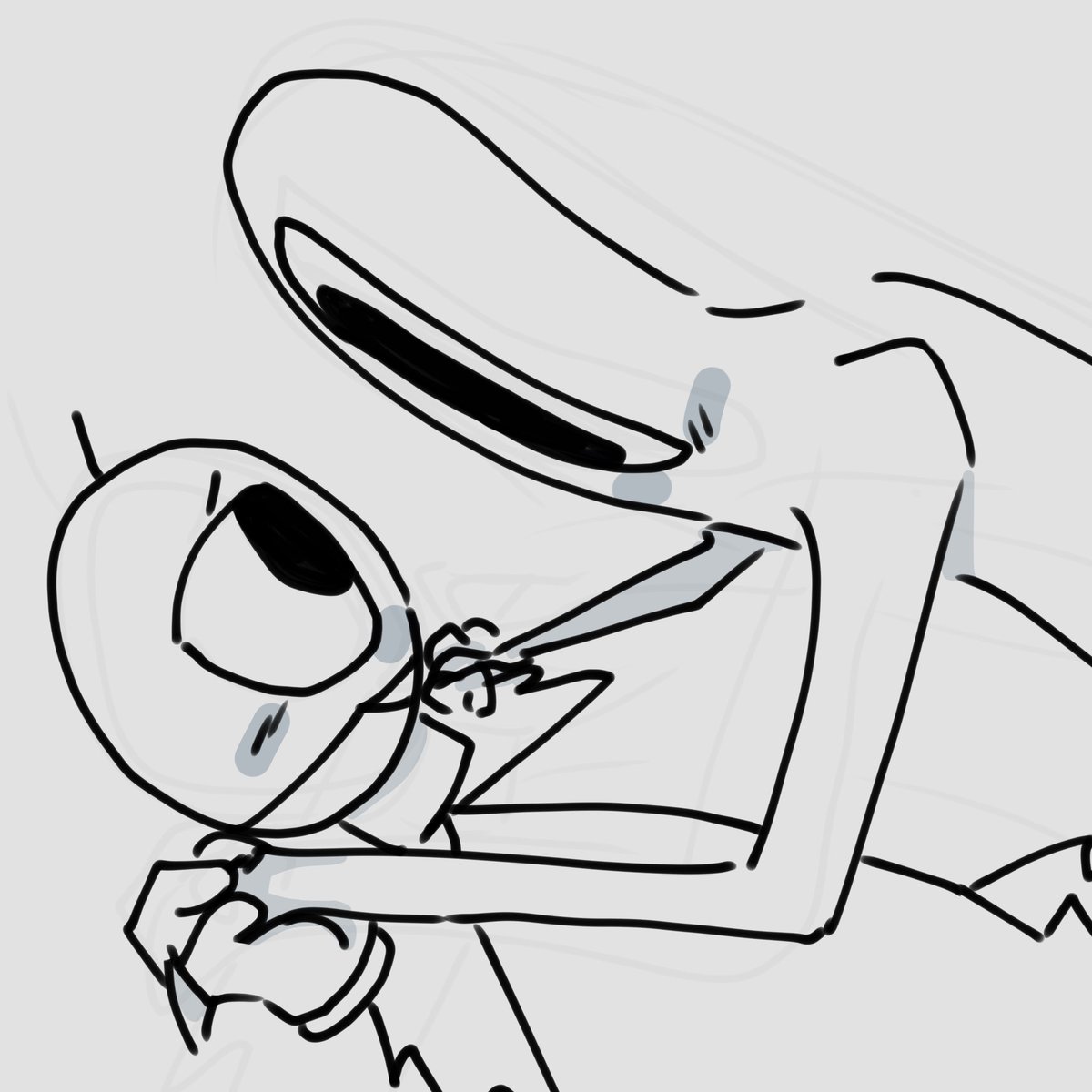 m3l_coool's tweet photo. Well,,, cartoon ghost x Totl #trevorhenderson #cartoonghost #turnoutthelight https://t.co/zrNXblQzlO