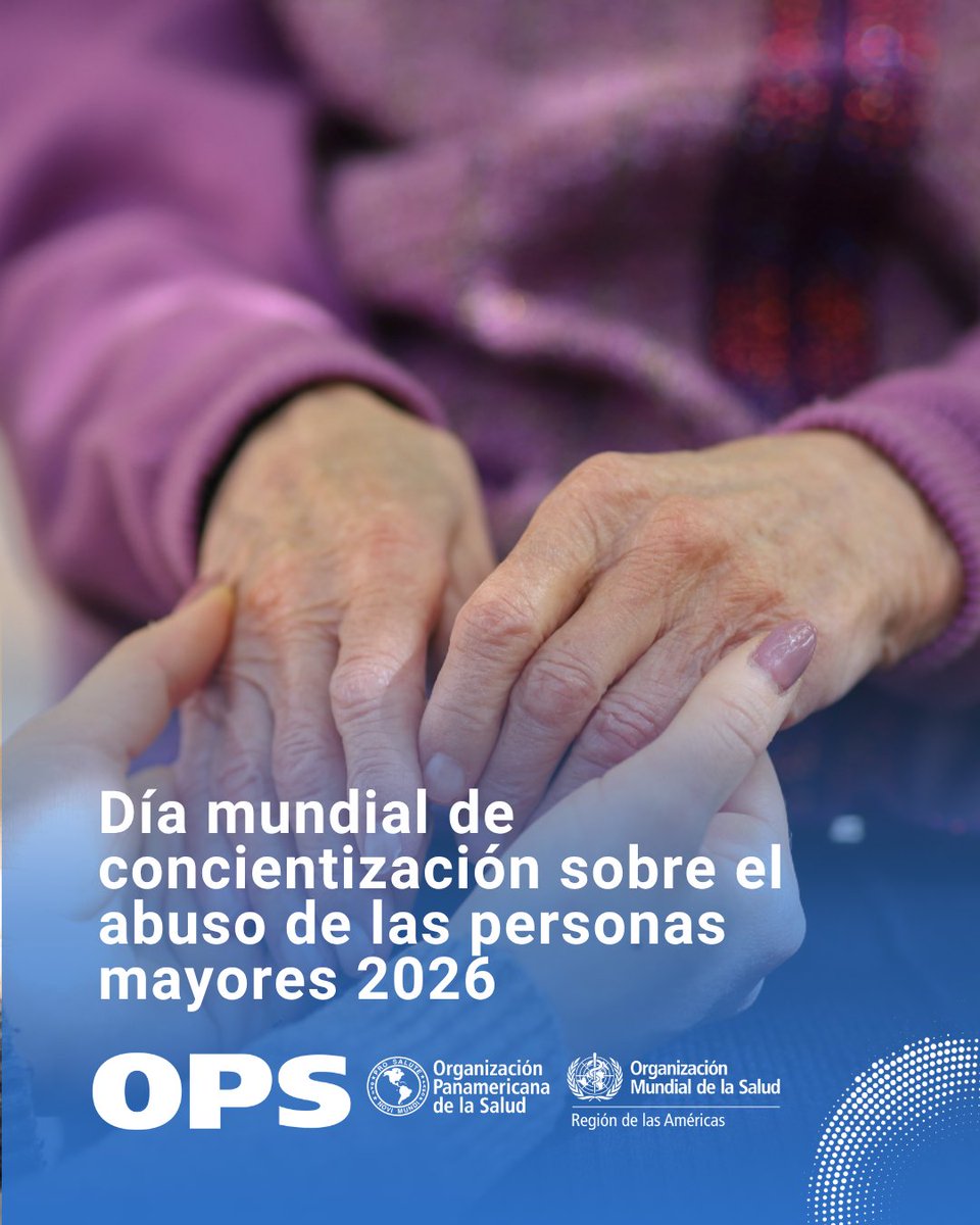 OPSOMSBolivia's tweet photo. 📊Prevenir el abuso contra las personas mayores requiere más que sensibilización: exige datos, acción y avances medibles.

Garanticemos una vida libre de abuso, negligencia y explotación para las personas mayores.

🔗: https://t.co/WkXIp4dGOZ https://t.co/hSqcHeGVG5
