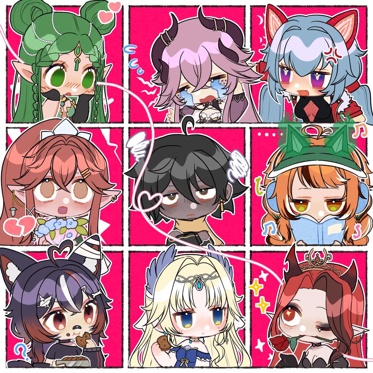 Ikigaiproject_'s tweet photo. Ikigai Project est réuni ✨

@FraiseSang maltraite @ryuuna_vt 🍓
@MlleMarguerite_ a un chagrin d'amour à cause de @Daeriselda et @MissSillica 💕
@xyupiina lit le dernier Twilight 👀
@HereLoona et @ShutaSaori dévalisent la cuisine 🍪
@Woarlock est comme toujours désespéré 🫠 https://t.co/Hqs4CZuQ6z