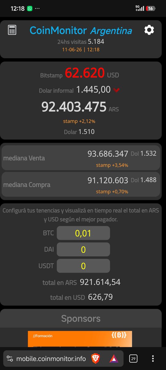 leojavierc's tweet photo. @Tomidiazcueto Pone q son pesos argentinos xq hay cada pelotudo... https://t.co/7mWWW0RKPW