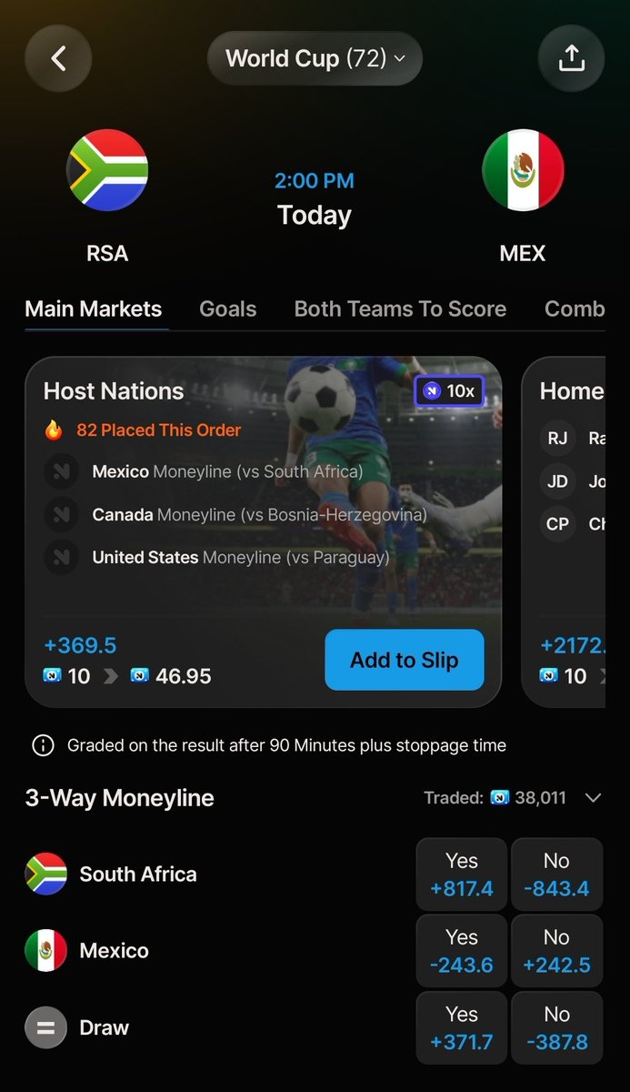JuicedBetsESP's tweet photo. ¡HOY COMIENZA EL MUNDIAL!

¿Cómo se sienten en México? ¿Cuales son los pronósticos para hoy?

Yo me anoto con un 2-0 a favor del tri 👀 ¿Le apostaron? https://t.co/3nrVg8t0oF