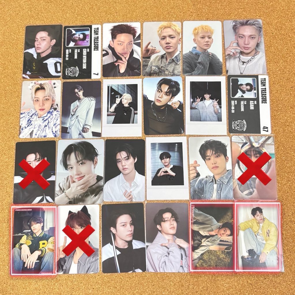 rt25hnbn's tweet photo. TREASURE ZEROBASEONE &amp;TEAM JO1 INI トレカ 交換

【譲】ヒョンソク,ヨシ,ジェヒョク,アサヒ,ドヨン,ハルト,ジョンウ,ジョンファン

【求】固定リプ欄 未所持優先
ハンビン,NICHOLAS,ハルト,白岩瑠姫,木村柾哉

⚠️優先度によりn:1⭕️

郵送📮

#TREASURE交換 #andTEAM交換 #ZB1交換 #JO1交換 #INI交換 https://t.co/Arx8rfa4zA
