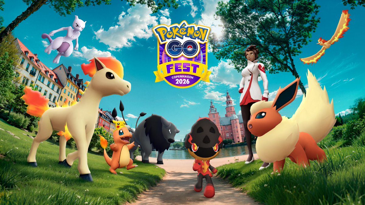 engel_go's tweet photo. 📌🎟🇩🇰 GO Fest Copenhagen
🕛 Hora local de Dinamarca
📆 Del 12 de junio (10:00) al 14 de junio (23:59)
⏳ Horarios:
https://t.co/K6f4e1Orae

🇩🇰📍✈️ Lugares para hacer Incursiones:

55.6879331,12.5787382
55.702555, 12.567287

🇩🇰📍🏞 Parque Fælledparken, Copenhagen - Super Mega Incursiones Mega Mewtwo X/Y:
55.701852,12.567908

💜 Collection District:
55.659622,12.589036 

💚 Friendship District:
55.6879331,12.5787382 

🩷 Investigation District:
55.681763,12.534446 

💛 Scouting District:
55.70078,12.580082 

🔖🇩🇰 Stamp Rally en Copenhague - Pikachu con fondo de LEGO
✅ Durante el GO Fest de Copenhague, Pokémon GO y LEGO tendrán una colaboración que traerá a Pikachu con un background especial de LEGO. Podrás conseguirlo mediante 5 sellos.

📍 Ubicaciones confirmadas:
➡️ LEGO Pokémon Play Zone at Fælledparken:
55.7018, 12.5682
➡️ Gefion Fountain:
55.6893, 12.5976
➡️ The King’s Garden:
55.6844, 12.5790
➡️ The LEGO® Store København:
55.6785, 12.5758
➡️ The LEGO® Store Tivoli Gardens:
55.6746, 12.5654

🆓 No es necesario tener entrada del Go Fest, es gratis para todos los que estén en Copenhagen
🔎 Habrá una investigación temporal que se activará estando cerca de las ubicaciones de los sellos.

#GOFest2026 #PokemonGOFest2026