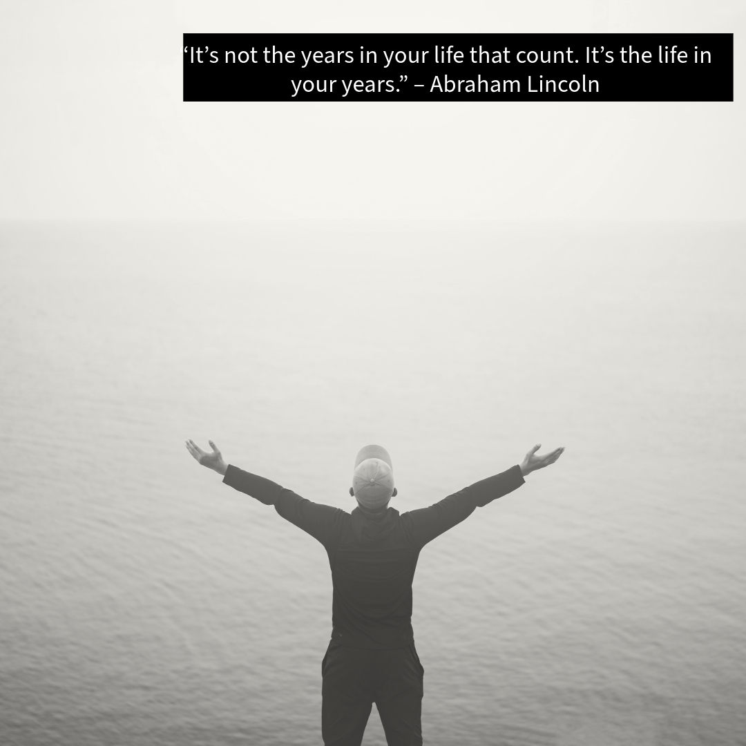StoutSearch's tweet photo. Stout Tip of the Day: It’s not the years in your life that count. It’s the life in your years. 
– Abraham Lincoln https://t.co/vdh5SVBYYm