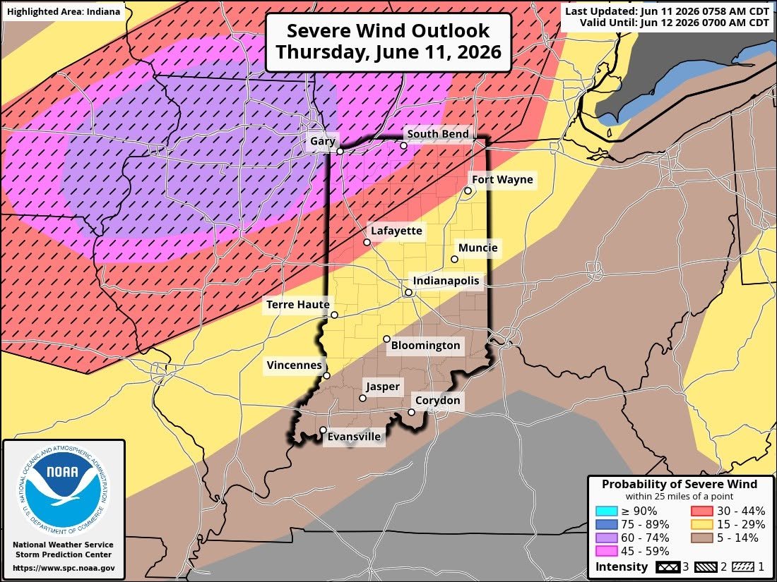 THURSDAY NIGHT: Parts of Illinois have been upgraded to a moderate (4/5 ...