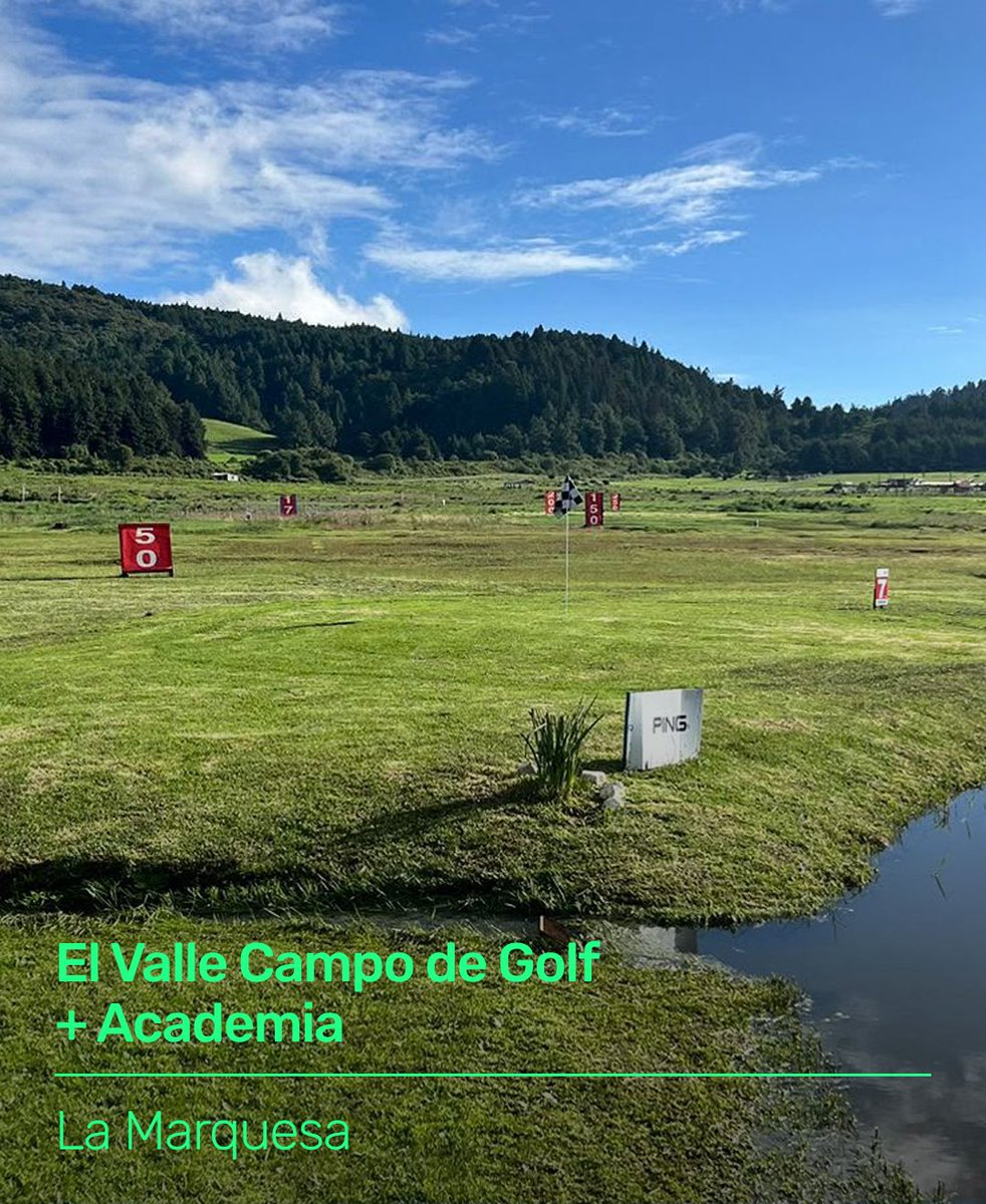 gogolfmx's tweet photo. 💥 ¡Hola Estado de México! Club de Golf El Valle llega a gogolf.

Ubicado en La Marquesa, Club de Golf El Valle (los del logo azul) es una opción ideal para quienes buscan disfrutar del golf en un entorno natural, accesible y diferente. Su principal distintivo es ser uno de los pocos campos 100% orgánicos de Latinoamérica.

Con 9 hoyos (2 Par 4 y 7 Par 3), un tee de práctica de 350 yardas, bunkers de arena sílica y putting green, ofrece una experiencia perfecta tanto para quienes están aprendiendo a jugar como para golfistas que buscan una ronda rápida y entretenida.

Además, gracias a su diseño compacto, puedes completar la vuelta en menos de dos horas y regresar a tu día sin complicaciones.

Entra, reserva y juega.
Sin llamadas, sin membresías, sin complicaciones.

→ https://t.co/jiRF470abF

#GoGolf #GolfMexico #EstadoDeMexico #LaMarquesa #ClubDeGolfElValle
