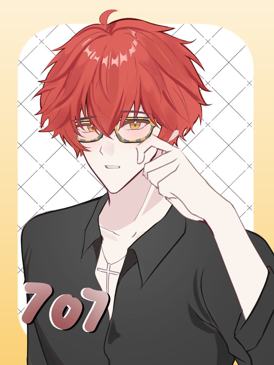 lucya0i's tweet photo. Happy birthday my first love Seven Zero Seven the defender of justice! ❤️✨
(all pict by commision)

Thankyou so much for these amazing arts! @siriplaut @clov3rdaa @tsudiannie1 🫶😭💖✨

#Seven #CanonXOC #SaeyoungChoi #MysticMessenger https://t.co/ZbwwNxdEKy