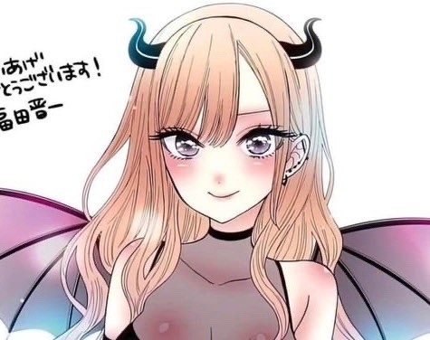 milkynoe's tweet photo. FUKUDA'S LOVE FOR DRAWING MARIN AS A DEVIL WHEN SHE'S AN ANGEL IS CUTE TO ME https://t.co/3ZTfBHrePX