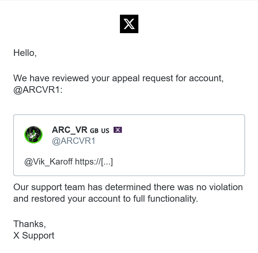 ARC_VR 🇬🇧 🇺🇸 🏴☠️ tweet media