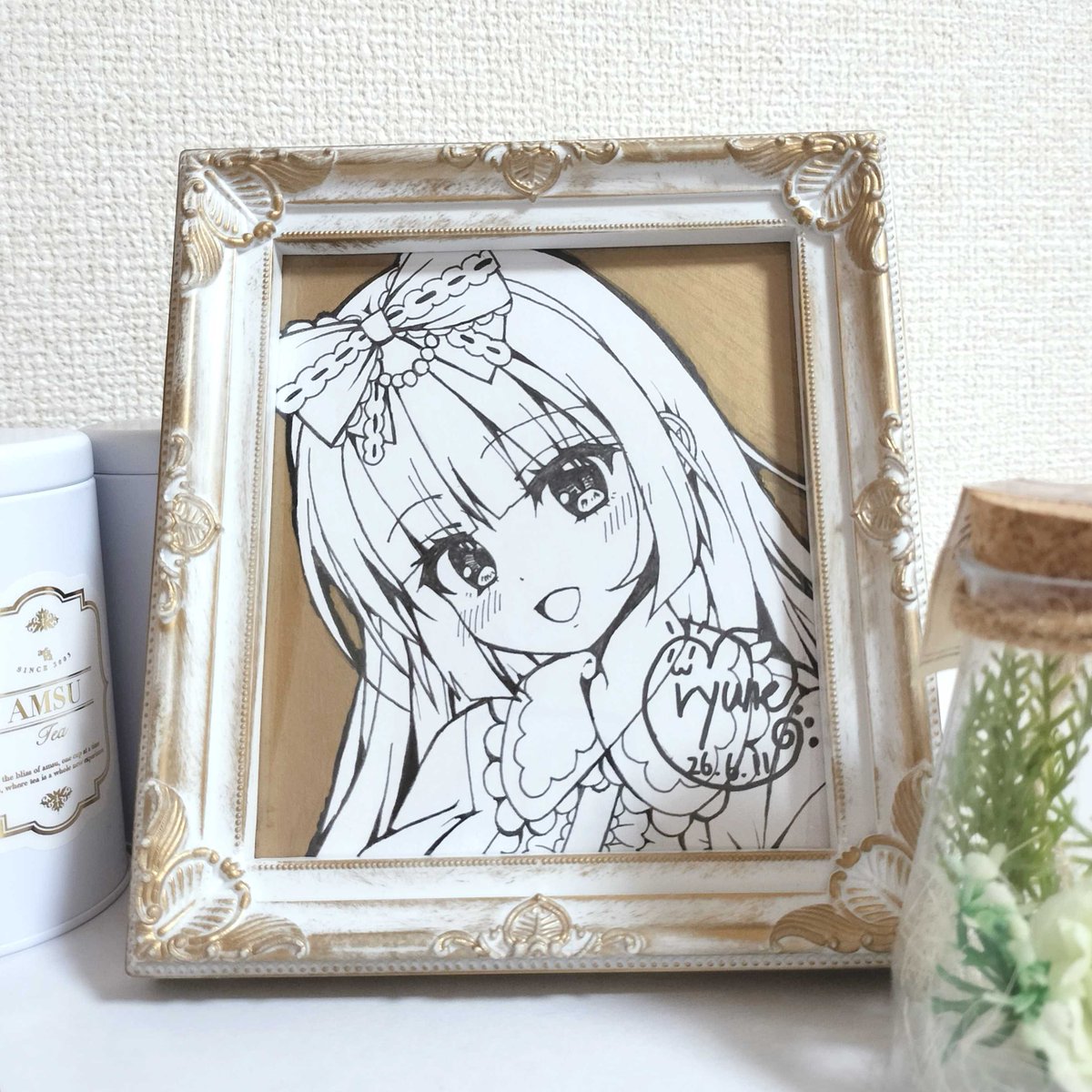 直筆イラスト色紙2種完売しました！（スピード勝負になってしまって