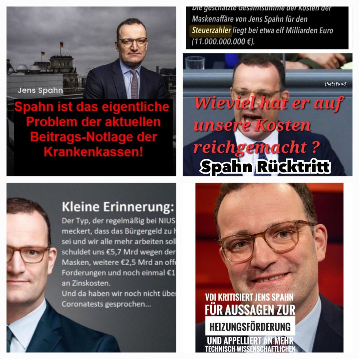 180gramm's tweet photo. @cducsubt @jensspahn Dass ein @jensspahn von Verantwortung spricht, ist der blanke Hohn. Die Menschen in Deutschland bezahlen für Vetternwirtschaft, Missmanagement und Selbstbereicherung der Union und Politikern, wie Jens Spahn. Die Union treibt Deutschland in den Abgrund. https://t.co/4eC8QEmUP9