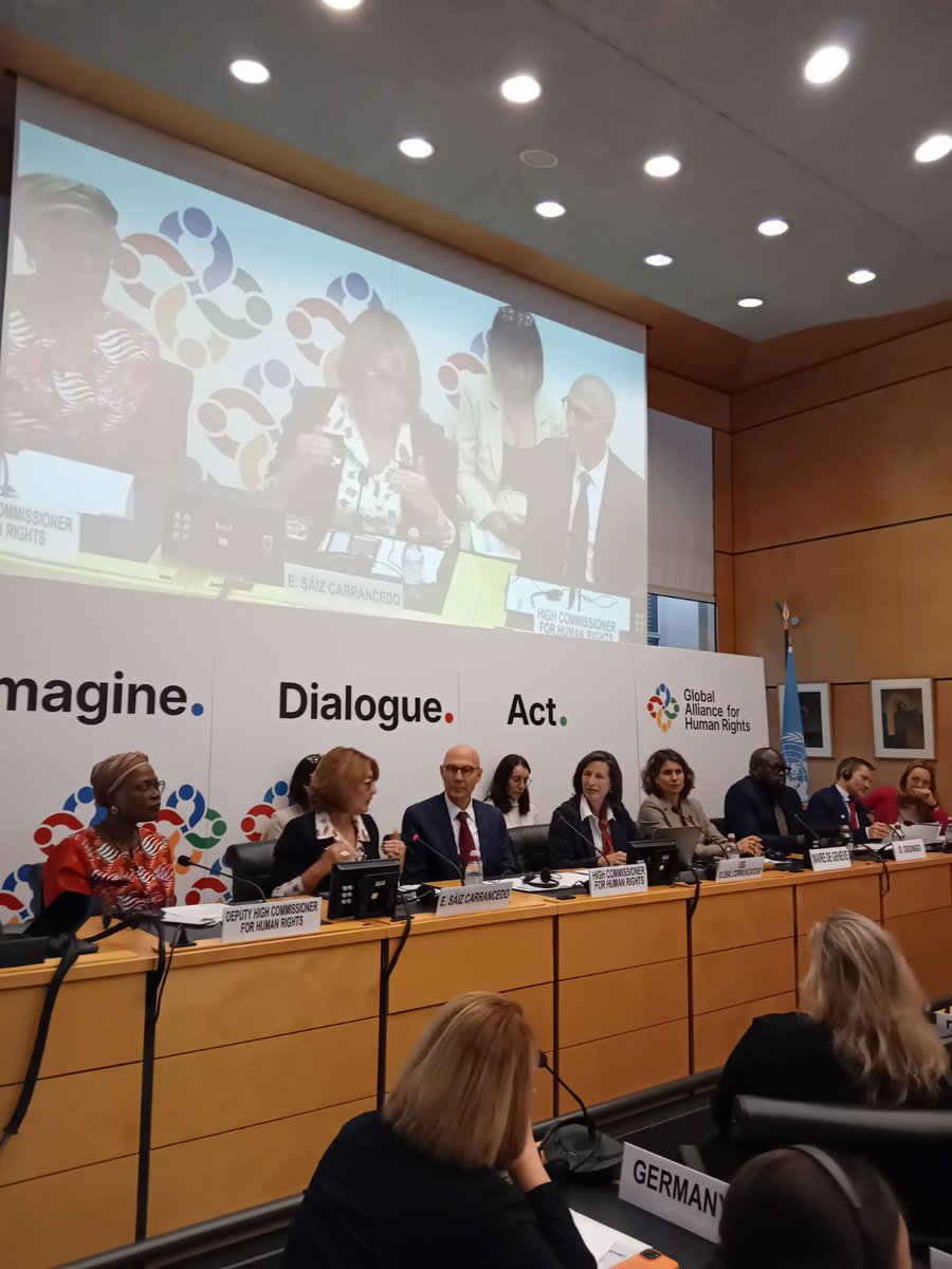 uclg_org's tweet photo. #Listen2Cities 

The Global Alliance for #HumanRights is a must. To defend local public services as the cornerstone of democracy, peace, and dignity. @ohchr 

From Geneva to Tangier, where #LRGs will commit to a Human Rights Charter-Agenda! https://t.co/VMK6wqC7ha
