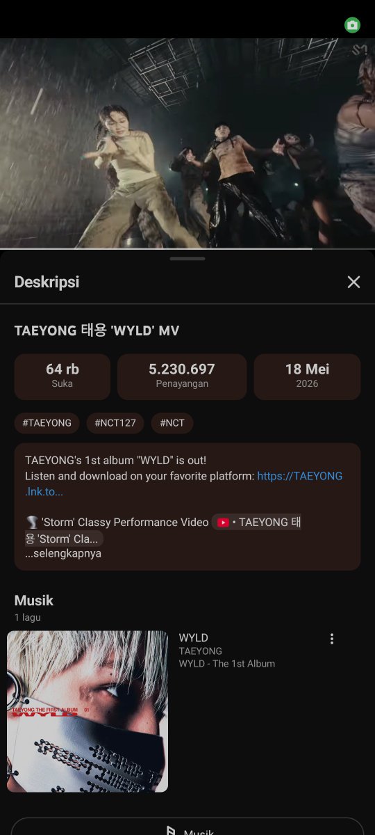 grumpyongi's tweet photo. @_Ieety TAEYONG WYLD Out Now
#TAEYONGgoesWYLD
#WYLD_태용이의_마스터피스 https://t.co/3Myj5F5jcB