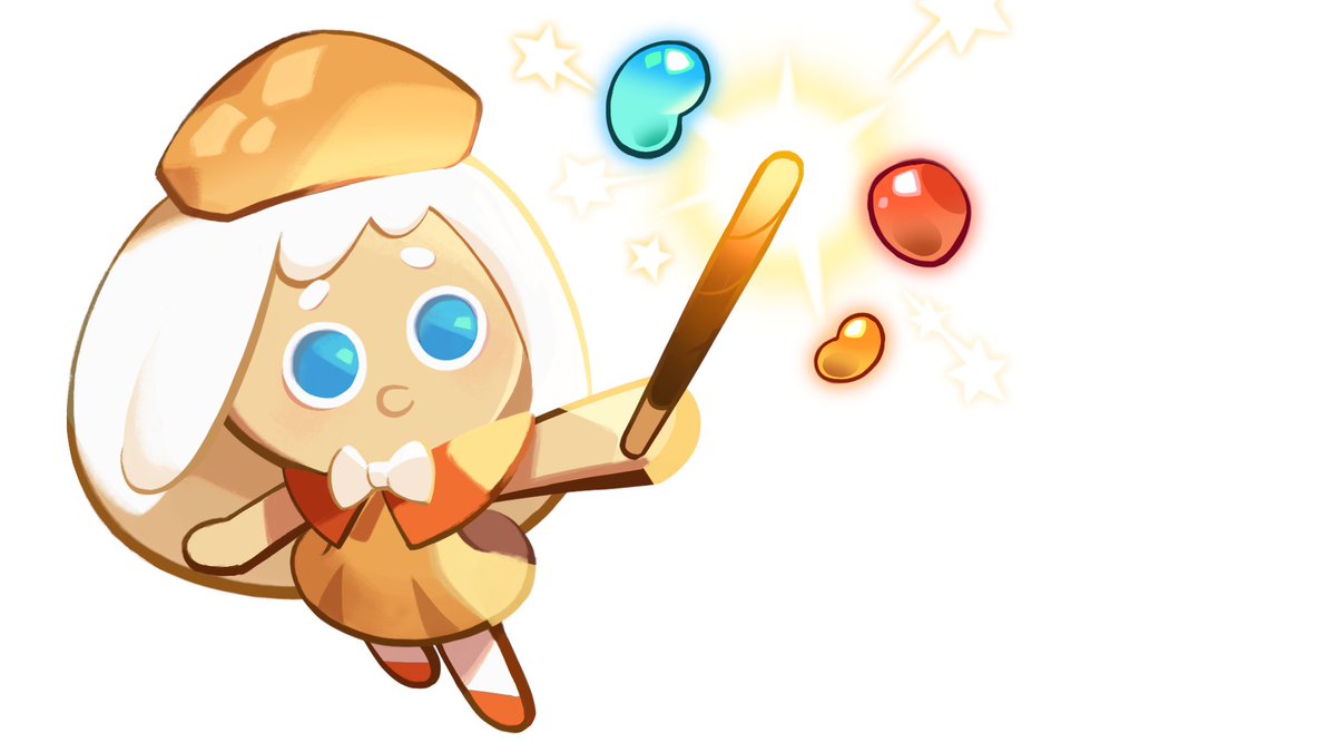 ProbPeriPlum's tweet photo. Finally these images can escape gatekeeping hell. A sketch of GingerBright's Kingdom gacha portraut and a finished version of Cream Puff Cookie's gacha portrait with her Kakao design. I don't have anything else. These were sent to me 4 years ago. https://t.co/AX1yP9uhNZ