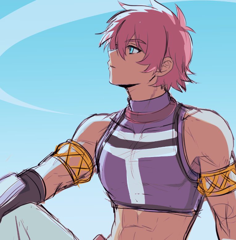 ari_to_'s tweet photo. これは没絵のラフ https://t.co/Ab94uvQdUi