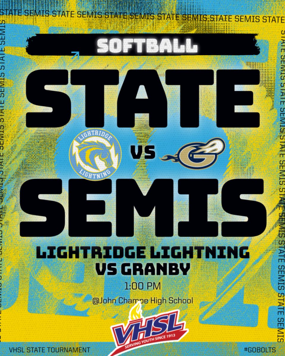 LightridgeHS_AD's tweet photo. Good luck to softball  in the state semis on Friday, June 12th. Bolts take on Granby at 1:00PM! https://t.co/lCxxXMs4lF