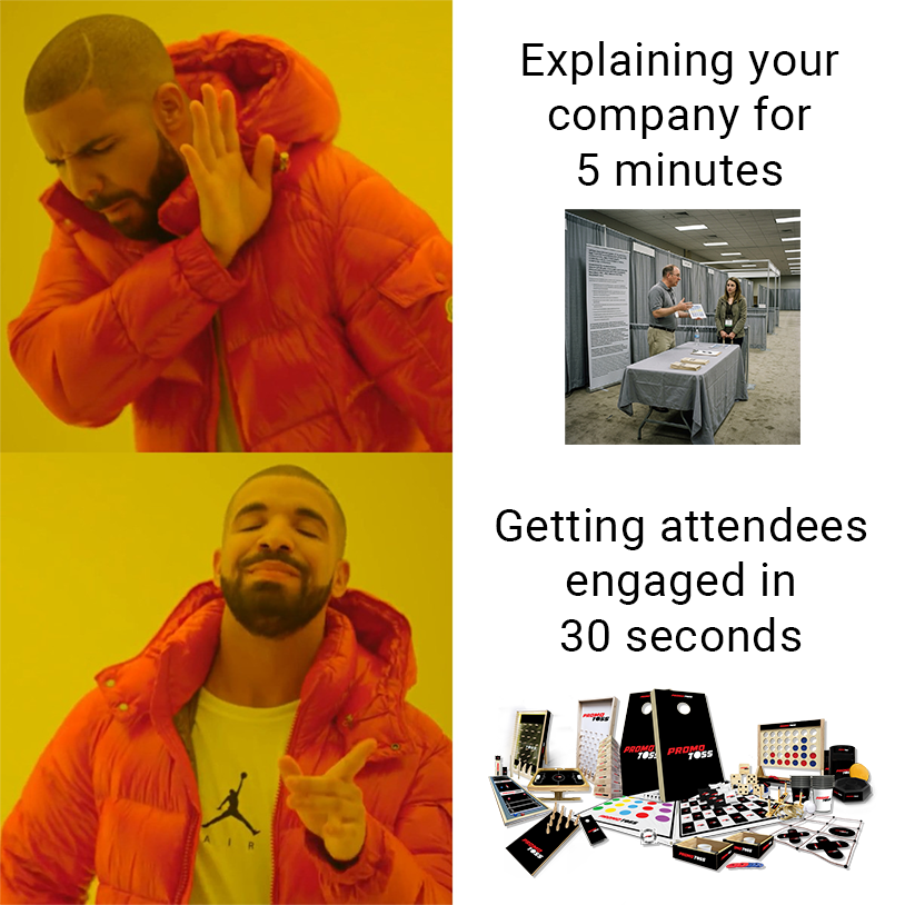 promotoss's tweet photo. The fastest way to get someone interested in your brand?

Stop making them listen. Start giving them something to do.

Interactive promo products turn passive booth visitors into active participants, creating conversations, longer dwell times, and stronger brand recall. https://t.co/mmWD4cAs09