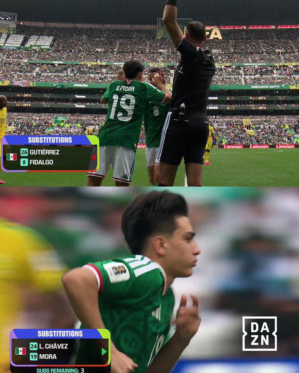 DAZNPortugal's tweet photo. Gilberto Mora, o mais novo desta edição do Mundial, estreia-se aos 17 anos 👏

#DAZNFIFAWC https://t.co/itpEfaQkNX
