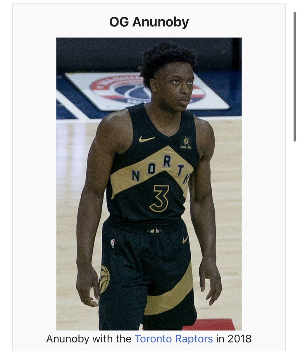 B_Beanie_'s tweet photo. OG needs to have his @Wikipedia picture changed to the picture on the right. Can we at least get him in a @nyknicks jersey? https://t.co/1ZouaoWR0P