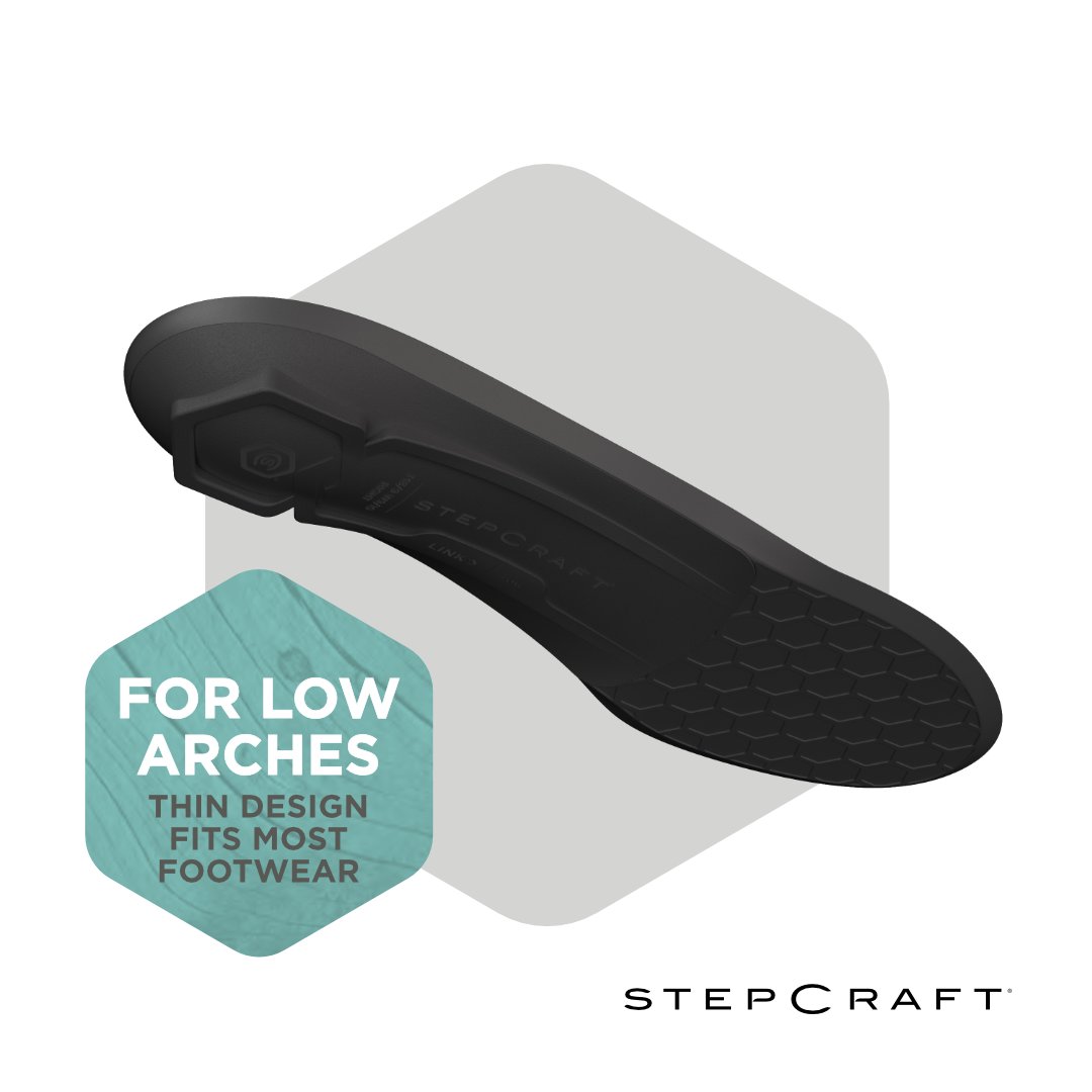 StepCraftinsole's tweet photo. 👣 StepCraft Low Insoles – Designed for Lower Arches

Not all feet are built the same—and that’s exactly why StepCraft Low insoles exist.

Specially designed for people with lower arches, these insoles provide targeted support without adding bulk, helping improve comfort and balance throughout your day. Slip them into your everyday shoes and feel the difference from the ground up.

✨ Built for lower arches
✨ Slim, low-profile fit
✨ Cushioned comfort for all-day wear
✨ Helps improve alignment and reduce foot fatigue

Comfort that adapts to your feet—not the other way around.

#StepCraft #LowInsoles #LowerArchSupport #FootHealth #EverydayComfort #WalkBetter #ShoeSupport 👟✨