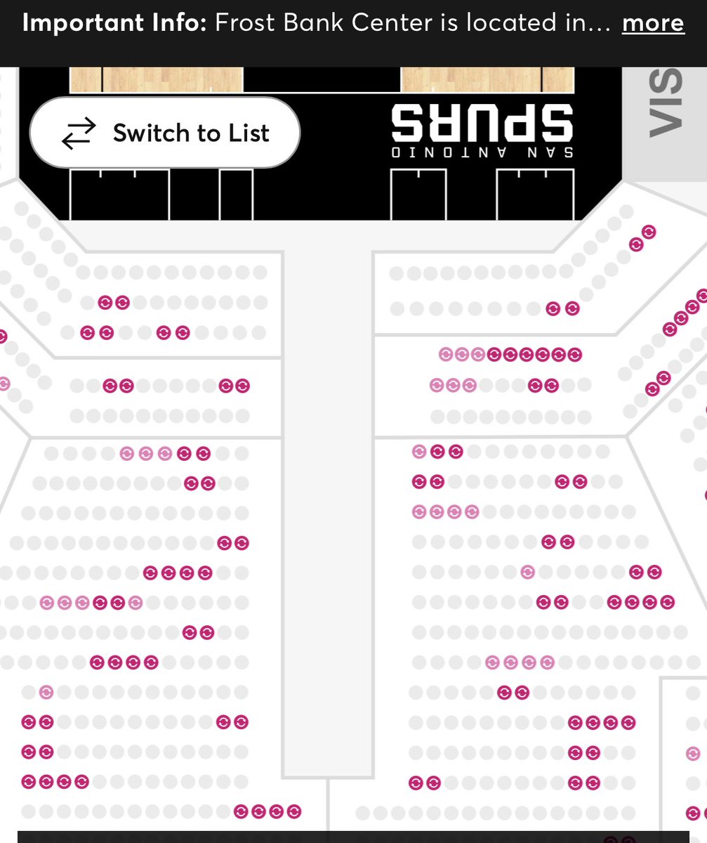 DartFred's tweet photo. There are sooo many seats for sale. What are we doing? It’s going to be 50% Knicks fans, the scum of the earth. https://t.co/WFU8fPK0Qe