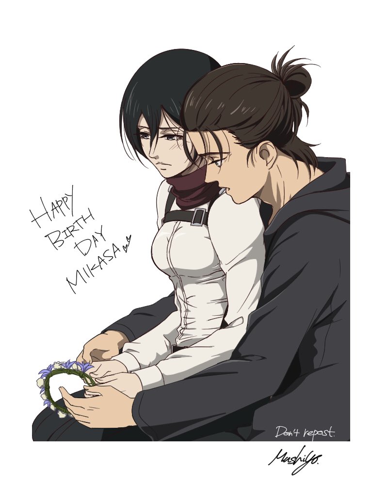 Wouyana1's tweet photo. It's not talked about enough that Eren always saw Mikasa as his future wife. Living with her, marrying her, and starting a family would have been a natural progression, a logical desire for him. She was always the only girl who gave him the comfort of feeling at home, at peace. https://t.co/966llZ0LtJ