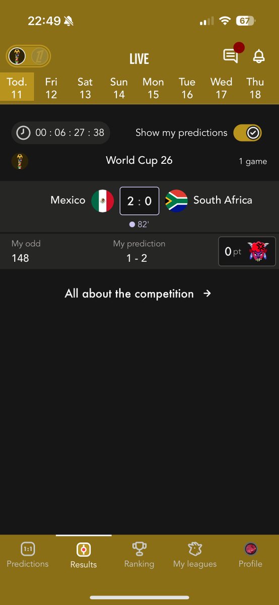 JayVLTM's tweet photo. J’avais bon si le prono portait sur les cartons rouges  #MEXAFS https://t.co/KG6Bg7gECW