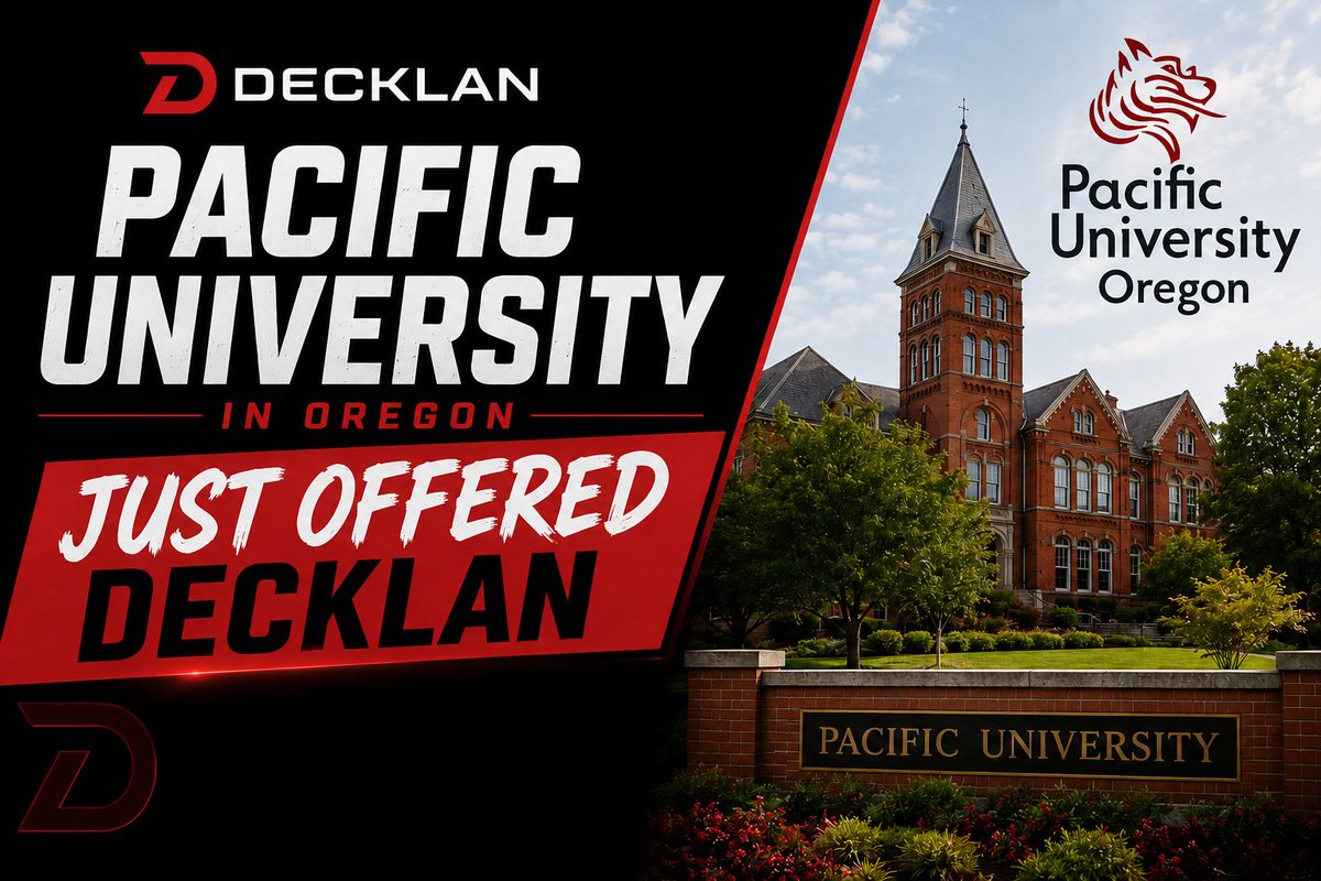DecklanHouston's tweet photo. Blessed and excited to announce that I have received an offer from Pacific University in Oregon!

Thank you to @CoachFalc and @JustinLeathers for believing in me and taking the time to recruit me. I appreciate the opportunity and look forward to continuing to build relationships with the entire Boxer family.

This marks my 4th Division III offer, and I am grateful for every coach and program investing in my future both on and off the field.

#1WAY #BoxerOhana #UCUKnow

@jw_jdub @NateRozzelle  @Daygofootball @SDProspectsFB @KUSIPPR @CenturionFB