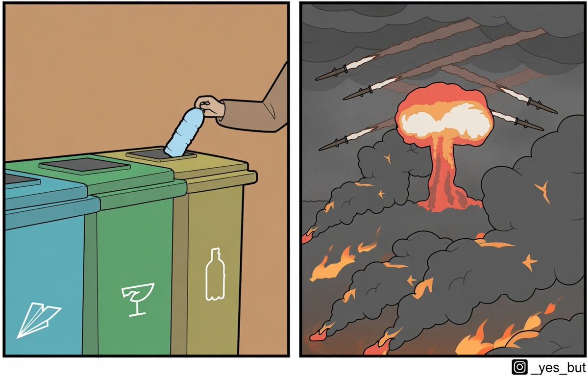 naiivememe's tweet photo. People trying to                        the world :
save the world https://t.co/rxuides6Gb