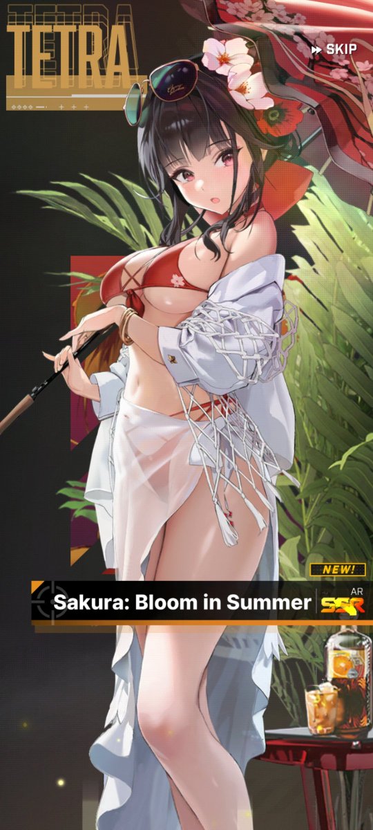 RefuHD's tweet photo. No tenía está versión Limitada de Sakura en bikini, en este Rerun por fin la conseguí.

No es tan buena Skin de bikini pero es limitada y ahora sí la tengo 😋 https://t.co/OSIUzK1Ps3