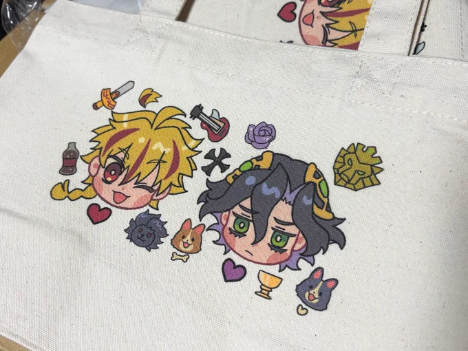 試しで注文したランチトート届いたんだけど可愛いのでは