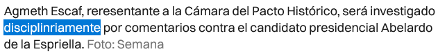 COCAAY's tweet photo. @RevistaSemana ahora a revista semana ni siquiera le alcanza para pagar una IA que les escriba bien, o al menos una edición decente, ¡qué vergüenza! https://t.co/viTWRdF4ko