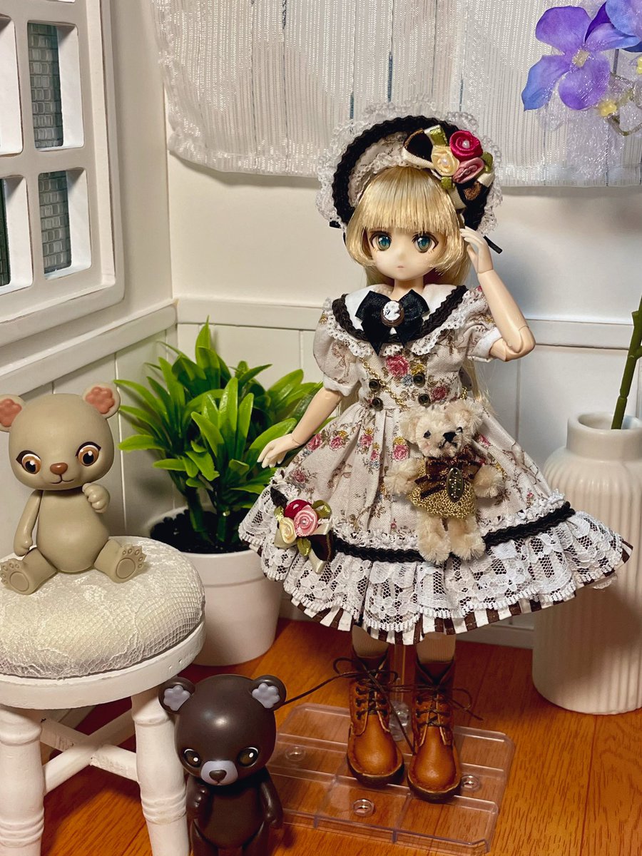 conno74's tweet photo. クマがいっぱい
#尾櫃制服計画
#うちの子かわいい https://t.co/mXI5TgcKbb