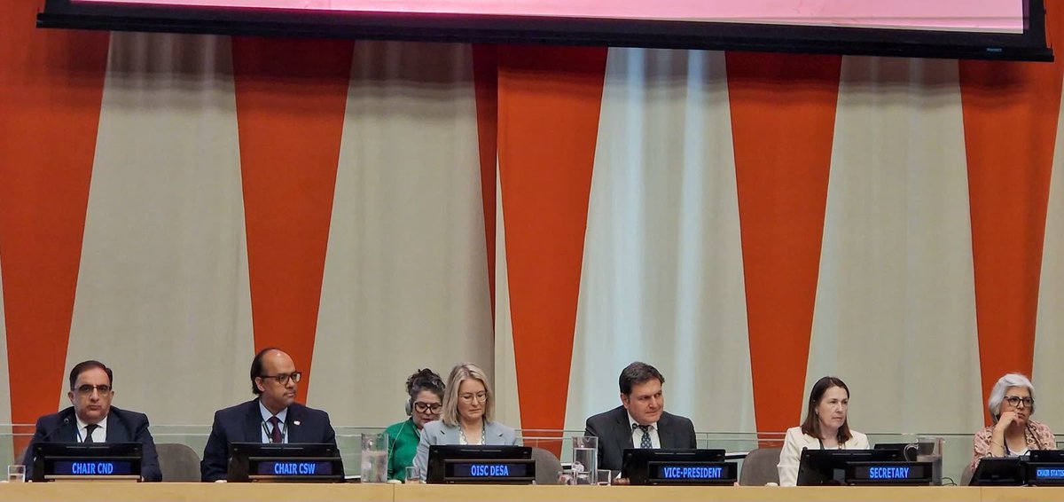 ARMEmbVienna's tweet photo. At @UN 🇺🇳 ECOSOC Management Segment in New York, Ambassador Andranik Hovhannisyan 🇦🇲 briefed Member States on the work of @UNODC_CND &amp; its 69th session, which he chairs. He also held a number of productive meetings to coordinate &amp; promote the CND activities. https://t.co/T8XTrN9RI7
