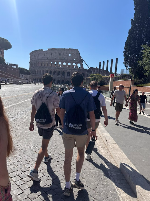 NDPreCollege's tweet photo. The first weekend in Italy was one to remember! Filled with exploration, cultural immersion, and new perspectives 🌍☘️ #ndprecollege #nditaly #dosomethingextraordinary https://t.co/PT9FLJVs89